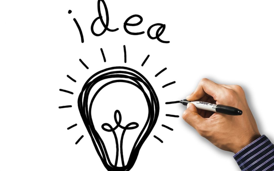 hand drawn lightbulb with the word "Idea" written above it - intellectual property South Africa